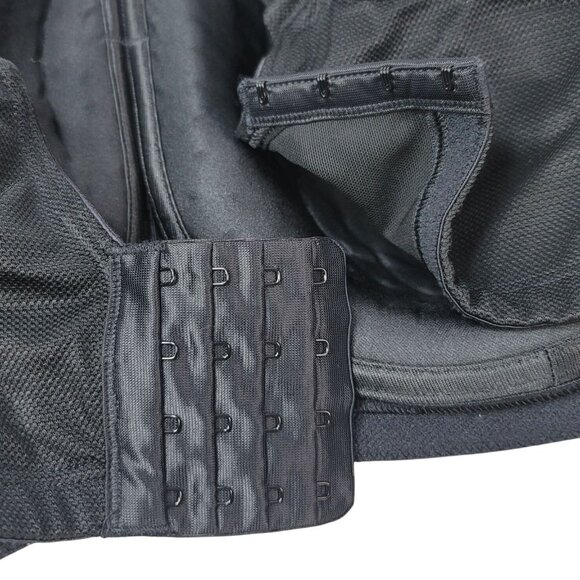 LIVI Underwire Sports Bra Black 40F Full Coverage Molded Cup Max Support Wicking - Picture 7 of 9